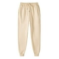 thumbnail image 1 of Men‘s Casual Joggers Cotton Sweatpants Workout Athletic Pants with Pockets Drawstring Gym Running Pants, 1 of 2