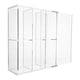 thumbnail image 2 of Acrylic Display Case: Clear Display Box Stand With Dividers Small Showcase For Collections Mini Action Figures Collectibles, 2 of 3