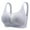 Silver, variant on Push up Bras for Women Back Fat Coverage Strapless Bra Plus Size No Padding Drawstring Push up Bra Strapless Bras for Women Push up