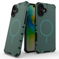 thumbnail image 7 of Magnetic Case for iPhone 16 Plus, Compatible with Mag-Safe, Classic Hybrid Magnetic Phone Case, Military Grade Drop Protection, Scratch-Resistant Back Rugged Cover for iPhone 16 Plus, Darkgreen, 7 of 7