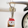 thumbnail image 4 of Miangastore Car Key Chain Pendants Men Key Chains Red Zinc Alloy 1Pack 3.5x1.2x0.4In, 4 of 8