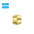 thumbnail image 4 of Uxcell 5mm Tube OD Brass Compression Sleeves Ferrules Brass Ferrule Fitting 25 Pack, 4 of 6