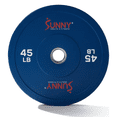 thumbnail image 2 of Disco Olímpico De Goma Sunny Health - 45 Libras, 2 of 3