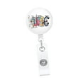 thumbnail image 3 of Carrete de insignia retráctil Yuyangstore soporte de insignia colorido para mochila oficina semana de enfermeras Estilo E, 3 of 8