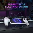 thumbnail image 2 of Funda protectora para PlayStation Portal, 8 tapas para los pulgares y 2 anillos de precisión para la funda de silicona blanda PS Portal, 2 of 7