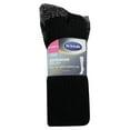thumbnail image 2 of Dr. Scholl's Women's Advanced Relief Blister Guard Wide Top Crew Socks, 3 Pack, 2 of 6