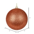 thumbnail image 2 of Adorno Vickerman Bola de Brillo Coral 10 cm Plástico Irrompible, 2 of 4