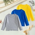 thumbnail image 2 of Zshosam Boys Shirts Boys Shirts Children's Printed Long Sleeve Base Loose Casual Cute Clothes for Boys Size 8T 10T,(Grey 8-10 Years), 2 of 9