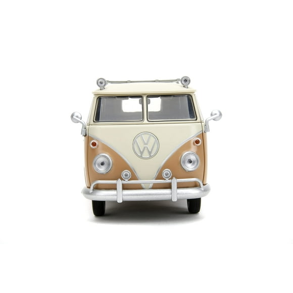 Transformers Rise of The Beast 1:24 Volkswagen Bus Wheeljack w/Robot On Chassis Die-Cast Car, Toys for Kids and Adults