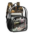 thumbnail image 2 of Ttyddzy Clear Backpack Heavy Duty PVC Transparent Backpack for College Workplace, Twin Dragons, 2 of 8
