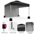 thumbnail image 7 of 10x10ft Pop Up Canopy Tent, Portable Outdoor Canopy Instant Shelter Commercial Canopies with Wheeled Carry Bag and 4 Sand Bags for Patio, Party, Events, Camping, 7 of 7