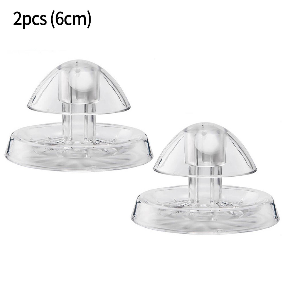 GLFSIL 2Pcs Clear Snail Trap Aquarium Fish Tank Leech Planaria Worm