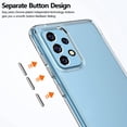 thumbnail image 4 of for Galaxy A52 Case, Samsung Galaxy A52 Clear Phone Case Cellphone Cases A52 5g Thin TPU Protective A52 Back Cover, Transparent, 4 of 7