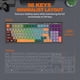 thumbnail image 5 of Combo de teclado y ratón para juegos SaharaCase 98 teclas RGB Black, 5 of 9