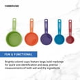 thumbnail image 3 of Juego de tazas medidoras Farberware Professional con cuchara de café, 3 of 9