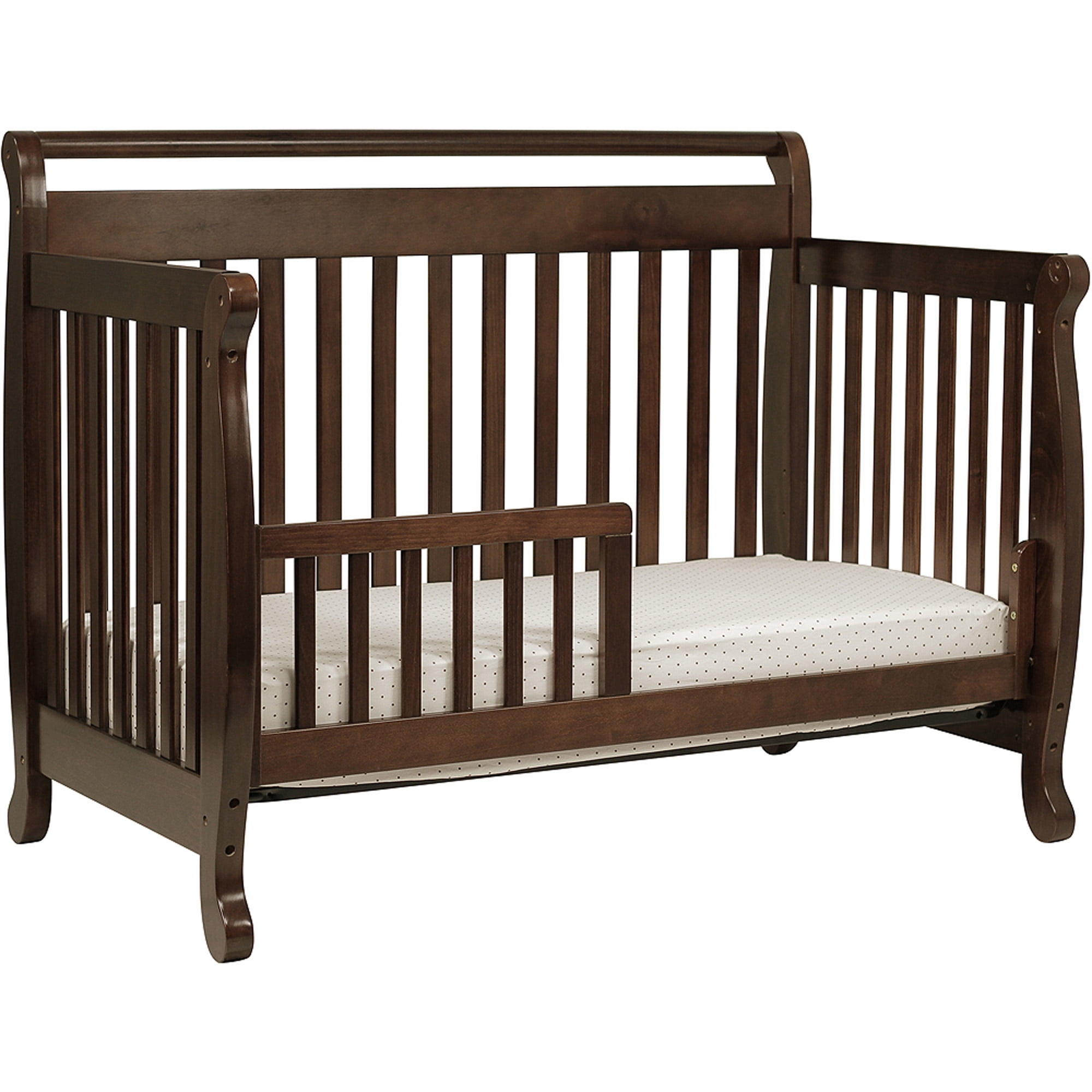 DaVinci Emily 4 in 1 Convertible Crib Ebony Black Walmart