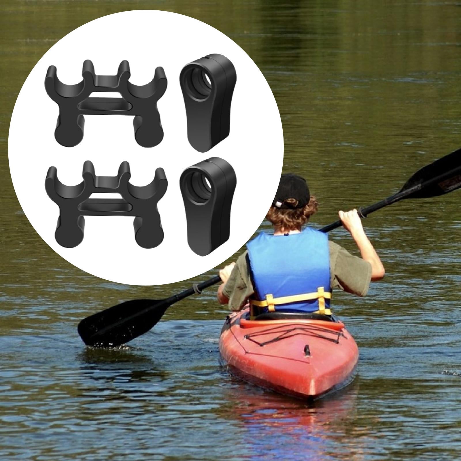 harayaa 2 Pieces Kayak Seat Risers Accessories Supplies Portable Improve Visibility Easy