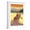White Frame, variant on Art.com Lake Winnipesaukee, New Hampshire - Canoe Sunset Art Print by Lantern Press, Brown Frame Wall Art, 21" x 29"