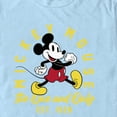 thumbnail image 2 of Men's Mickey & Friends One and Only 1928 Graphic Tee Light Blue 2X Large, 2 of 4
