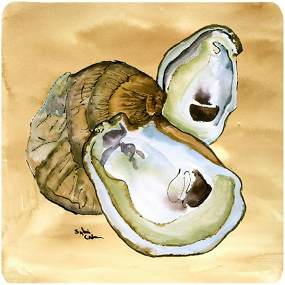 Oyster Foam Coasters - Set 4