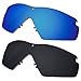 thumbnail image 3 of Galvanic Replacement Lenses for Oakley M Frame 2.0 Strike Sunglasses - Ice + Black Polarized - Combo Pack, 3 of 4