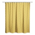thumbnail image 2 of Creative Products Oval Pattern in Yellow 71x74 Shower Curtain, 2 of 2