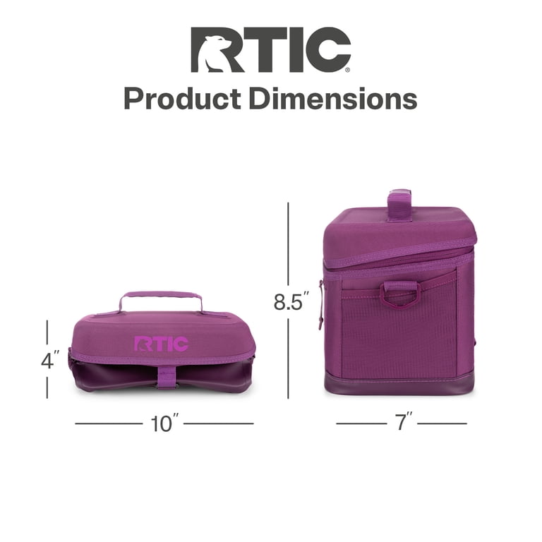 RTIC 8-Can, 5 Qt, Collapsible Soft Cooler with Bottle Opener