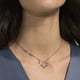 thumbnail image 4 of Collar con colgante simbólico de Swarovski con colgante en forma de cometa, 4 of 4