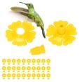 thumbnail image 4 of 30 Set Hummingbird Feeders Replacement Flowers, Hanging Bird Feeder, Feeding Ports Replacement Bird Feeder Replacement Parts for Window Hummingbird Feeder Hanging Feeder, 4 of 8