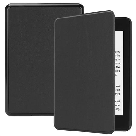 Iuhan For New Kindle Paperwhite 4 2018 Smart Thin Leather Sleep Awake Flip Cover (Best Deal On Kindle Paperwhite)