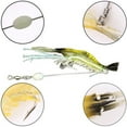thumbnail image 4 of 8PC Shrimp Luminous Bait Set with Rotating Beads and Artificial Glow for Saltwater and Freshwater Fishing, 4 of 9