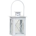 thumbnail image 3 of Gartner Studios White Votive Lantern, 3 of 5