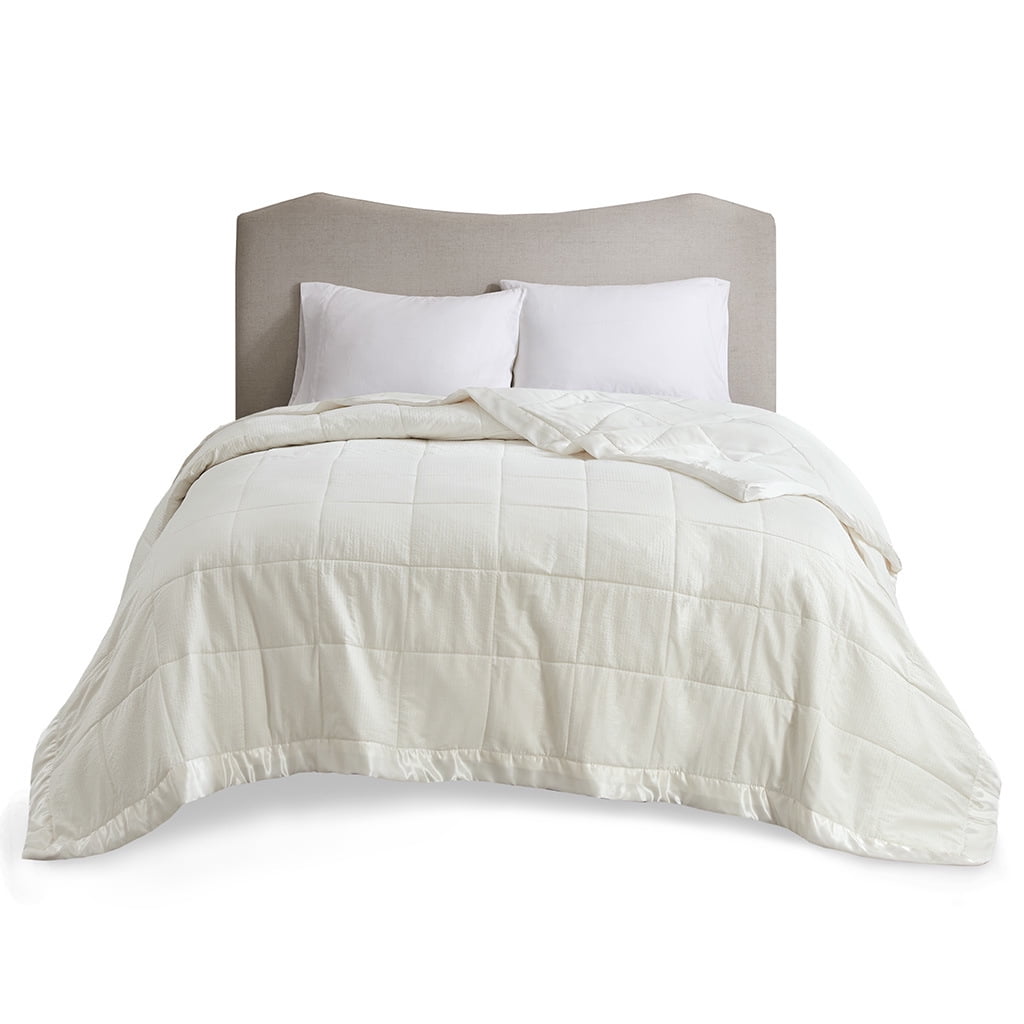 Madison Park Polyester Premium Hypoallergenic Down Alternative Blanket in Ivory