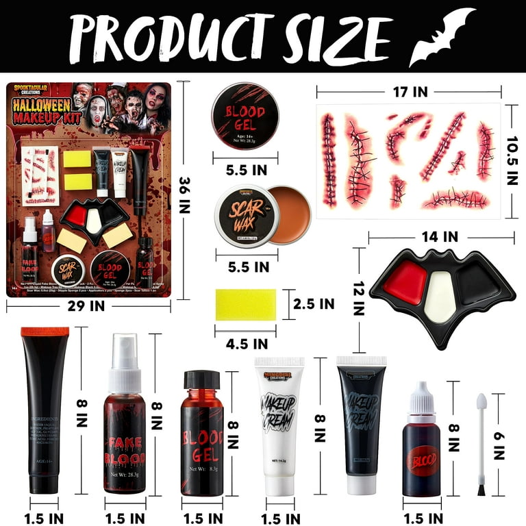 Halloween Makeup Kits, Cosplay Makeup