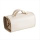 thumbnail image 1 of Bolsa Organizadora de Bolsa de Maquillaje de Viaje de Gran Capacidad con Diseño Plegable, Bolsa de Maquillaje y Artículos de Tocador Impermeables, Color Cremoso, 1 of 8
