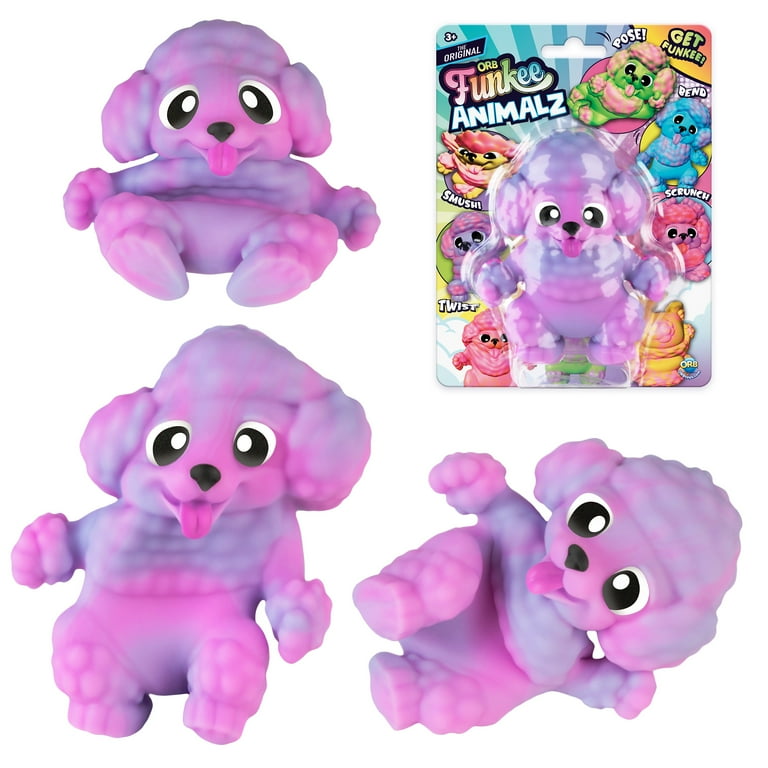 ORB Funkee Animalz MEGA Puppies 3 Pack (Set 1) - Adorable, Funny