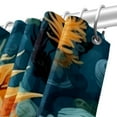thumbnail image 5 of Sea Horse Waterproof Shower Curtain Set with Hooks, Printed Design - Bathroom Curtains for Bathroom Decoration, 5 of 5