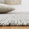 thumbnail image 3 of SAFAVIEH Natura Lorin Striped Area Rug, Grey/Ivory, 5' x 8', 3 of 9