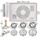 thumbnail image 3 of 13 Pieces Ravioli Maker Dumpling Maker Ravioli Mold Stainless Steel Ravioli Cutter Cake Biscuit Cookie Mold Ravioli Maker, Ravioli Cutter Kitchen Acce, 3 of 5
