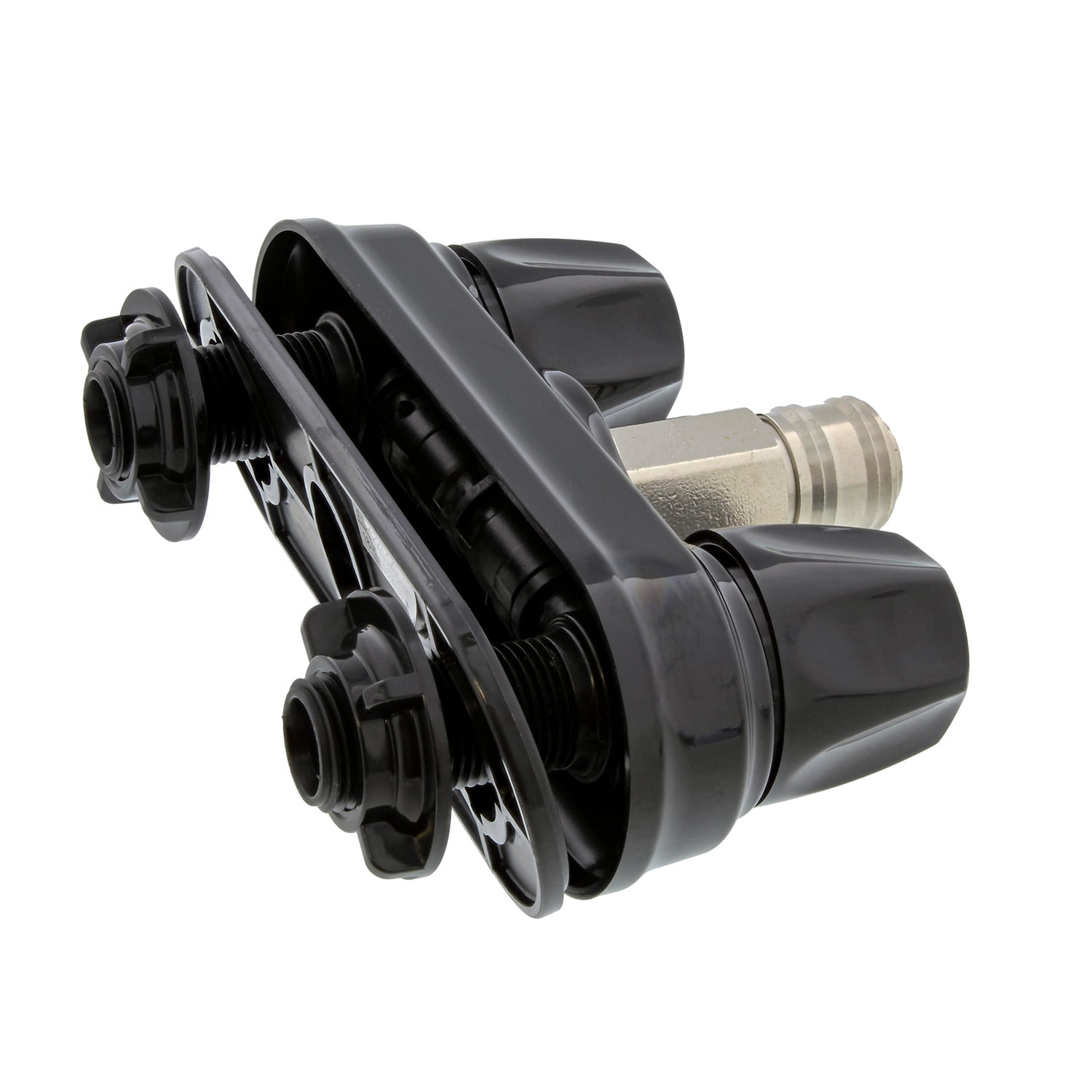 Empire Faucets , RV Outside Shower Valve – 4” Quick Connect Valve Faucet, Black