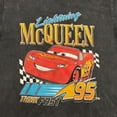 thumbnail image 6 of Disney Pixar Cars Lightning McQueen 95 Juniors Graphic T-Shirt, Vintage Wash, XS-XL, 6 of 8