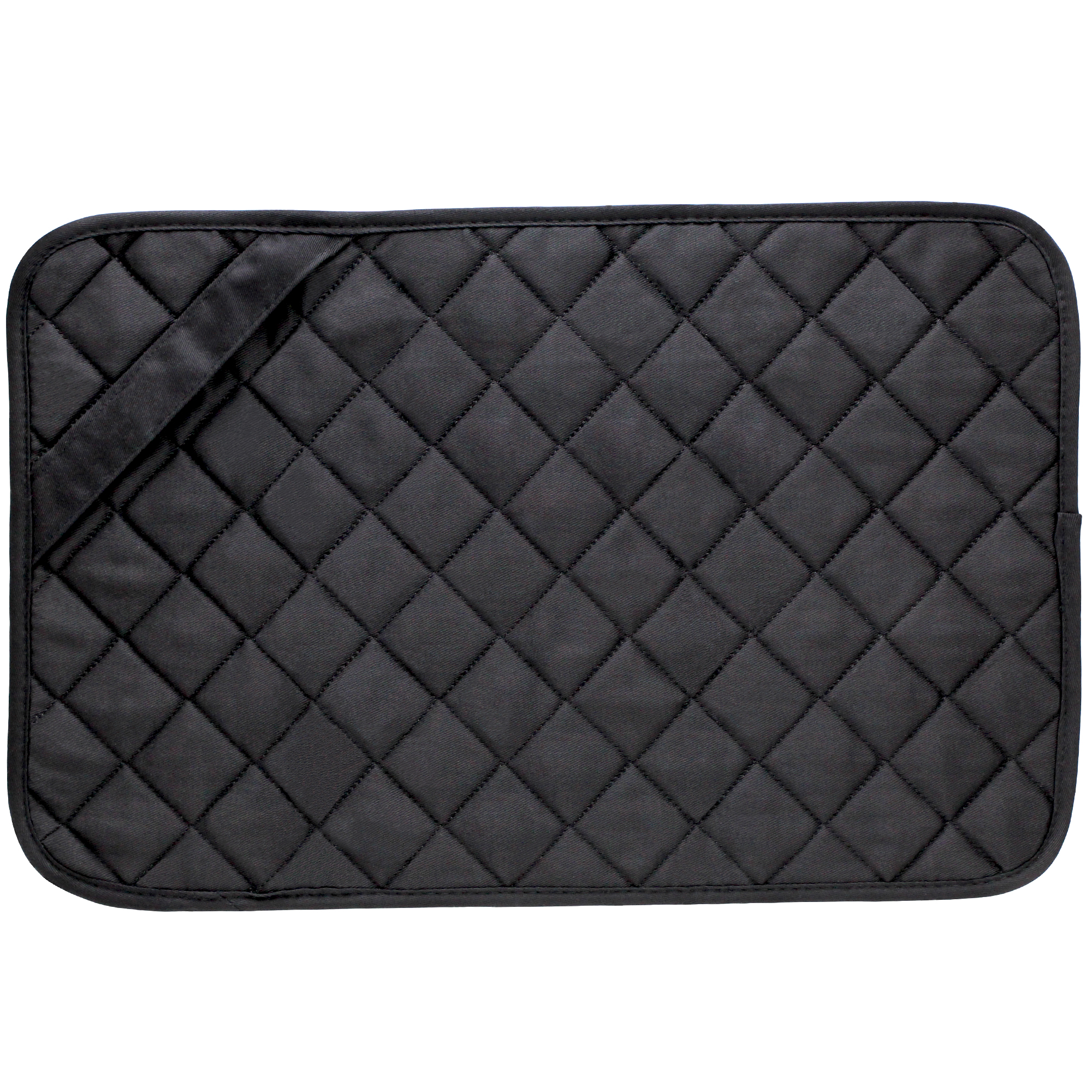 Envision Home Heat Resistant, AntiSkid Trivet Mat Black