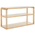 thumbnail image 5 of SAFAVIEH Omara Modern Style 3 Tier Console Table, Natural (53.4 in. W x 16.9 in. D x 30.2 in. H), 5 of 10