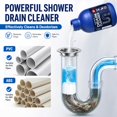 thumbnail image 3 of Shower Drain Cleaner, professional heavy-duty drain opener, suitable for hair, bathroom sink drain cleaner, compatible with plastic pipes (3-piece set, 1.98 pounds), 3 of 4