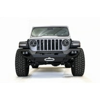 Fab Fours Jl18 X4651 1 Matrix Front Bumper Fits 18 22 Fits/For Gladiator Fits select: 2021 JEEP WRANGLER UNLIMITED RUBICON, 2020 JEEP GLADIATOR SPORT