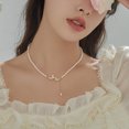 thumbnail image 3 of LYMAYTER Collier Charme Collier pour Femmes - Fait Main, Rétro, Perle, Fête, 3 of 6
