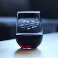 thumbnail image 2 of Bevvee Stemless Wine Glass 17 oz Feathers Appear Gifts for Wine Lovers Wine Glasses, 2 of 4