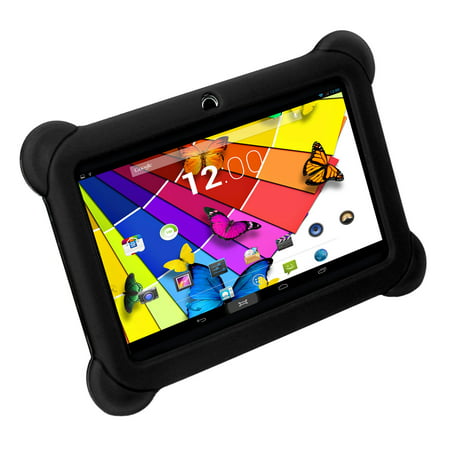 KOCASO [KIDS TABLET] DX768 7 Inch Kids Tablet  - [Android 4.4 /  Quad-Core Processor / Dual Camera] with Stylus, Screen Protector, Earbuds, Carrying Pouch, Protective Silicone Cover - (Best Cheap 7 Inch Android Tablet)