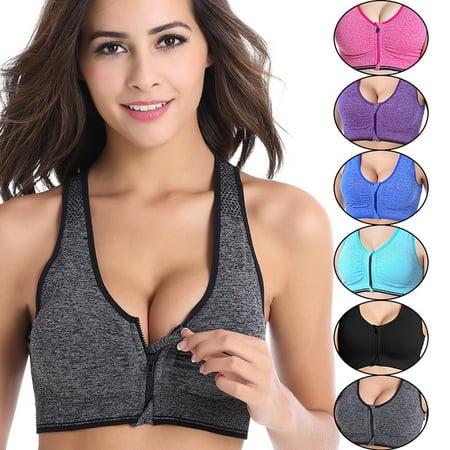 - Women Sports Bra Breathable Comfort Seamless Bra Push Up Bra Gym Running Bra