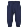 thumbnail image 4 of Gubotare Boys Pants Joggers Athletic Boys Sweatpant Slim Fit Boys Joggers Pants for Kids Size 6-7 (Navy,6-7 Years), 4 of 6